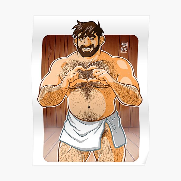 ADAM LIKES SAUNAS Poster