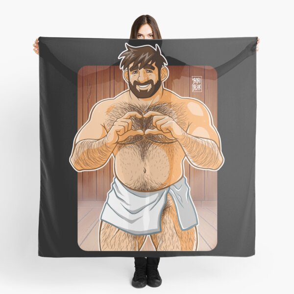 ADAM LIKES SAUNAS Scarf