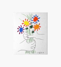 Pablo Picasso Blumenstrauß des Friedens 1958 (Blumenstrauß mit den Händen), T-Shirt, Artwork Galeriedruck
