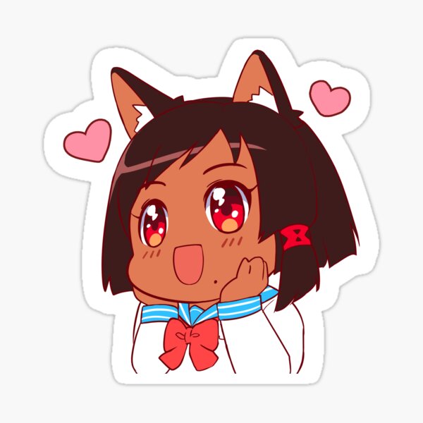 Hana (heart) Sticker