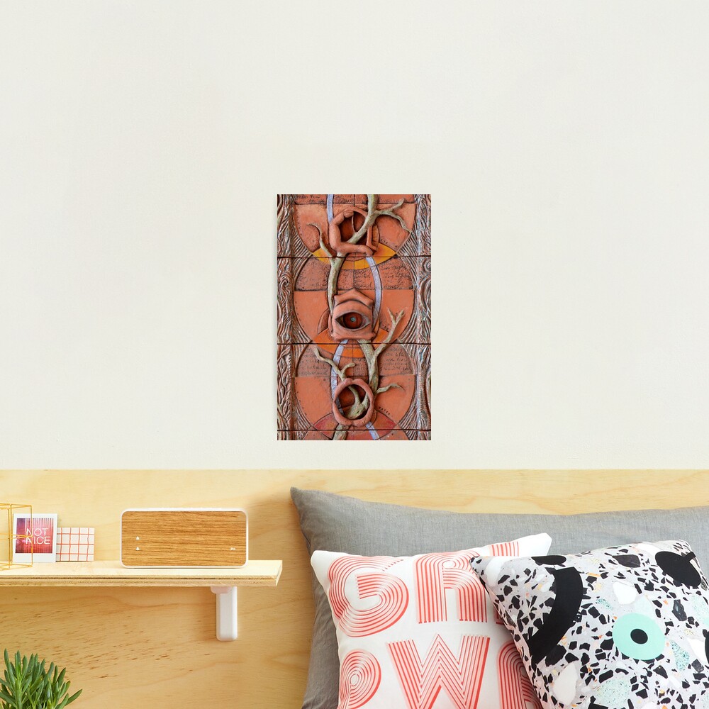 Sense Doors (detail of Lotus VII) Photographic Print