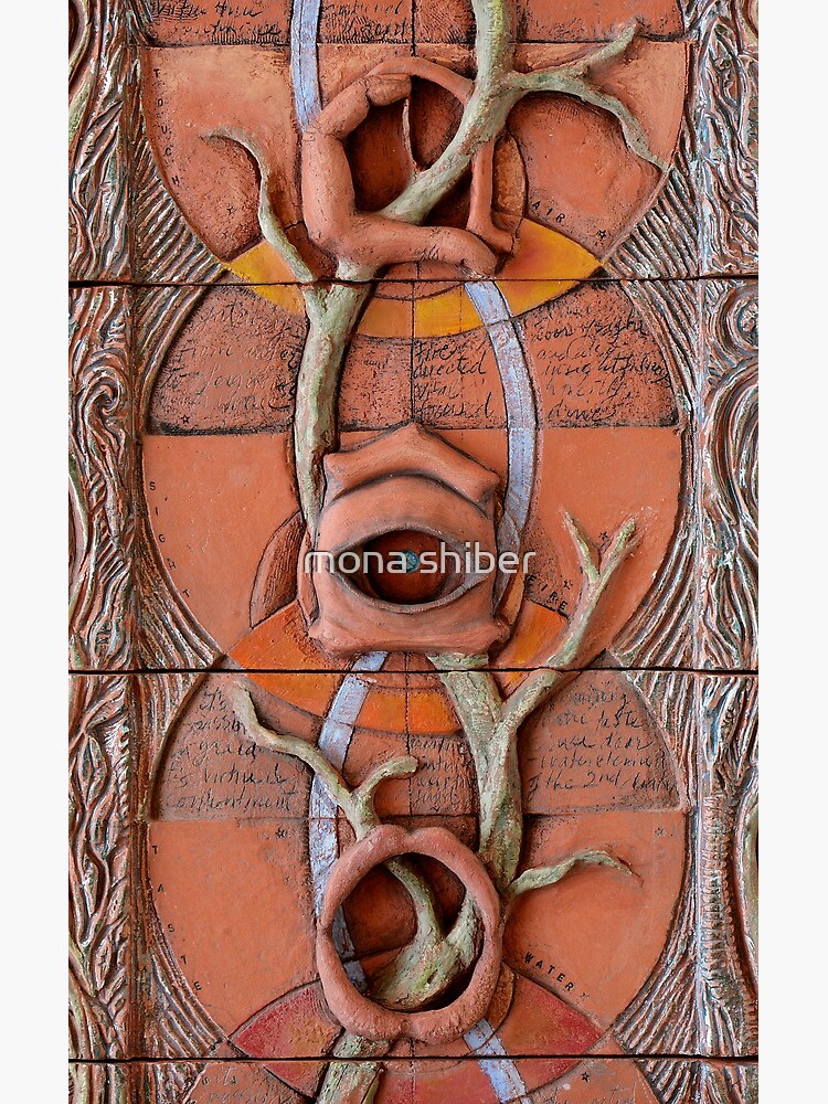 Sense Doors (detail of Lotus VII) by MonaShiber