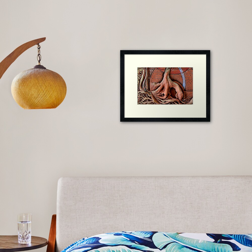 Item preview, Framed Art Print designed and sold by MonaShiber.