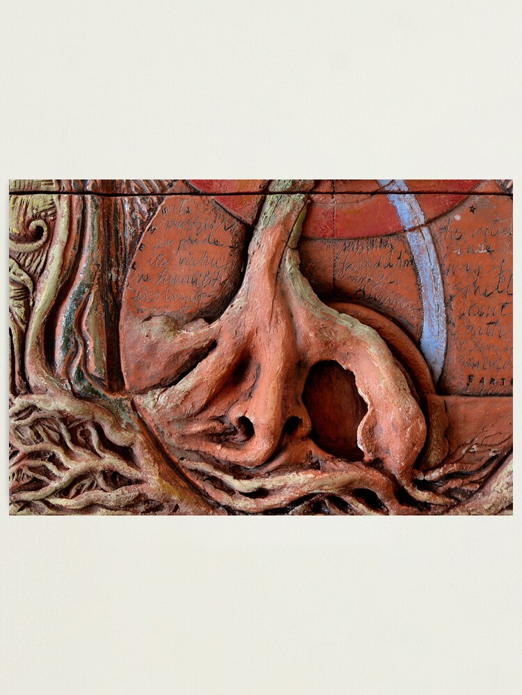 Thumbnail 1 of 3, Photographic Print, Sense Door - Root (detail of Lotus VII) designed and sold by MonaShiber.