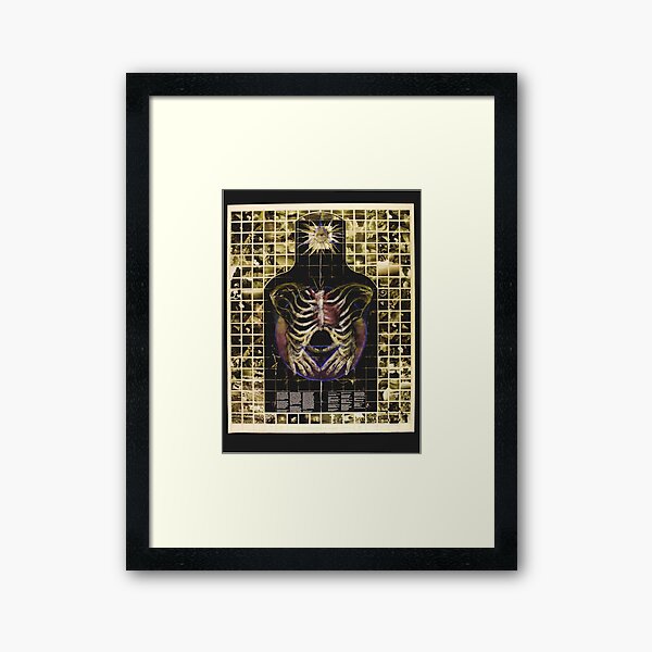 Target Tonglen of Transformation Framed Art Print