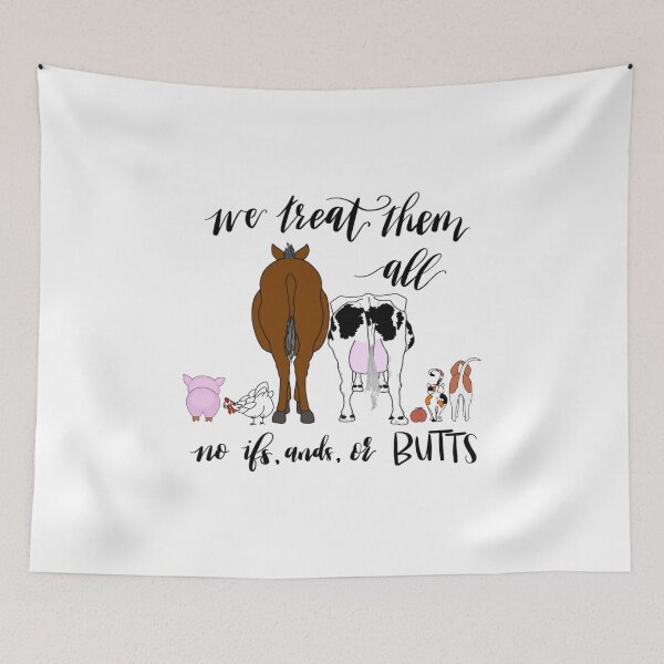 Item preview, Veterinarians - no if ands or butts about it  designed and sold by irvd5d.