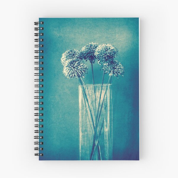 Item preview, Monochrome flowers and vase designed and sold by Anne Staub.