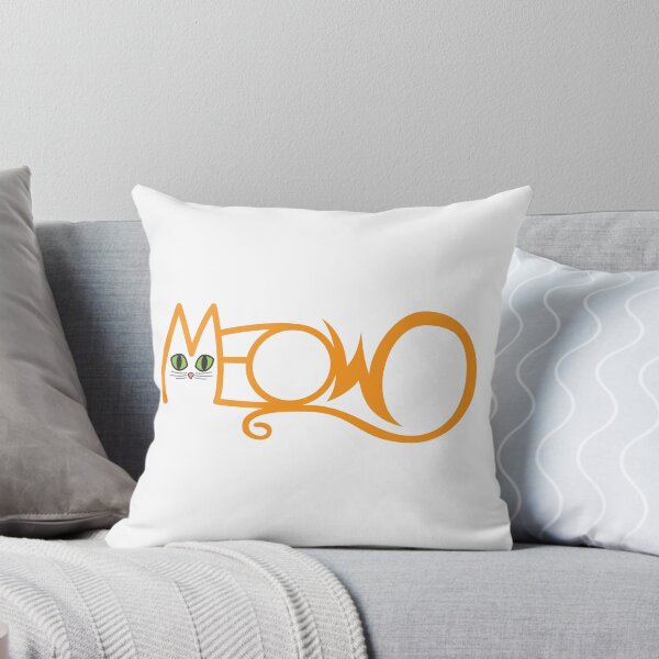 Item preview, Meow Cat (ORANGE) designed and sold by Zethinova.
