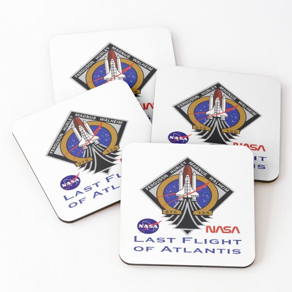 Item preview, STS-135 Last Flight of Atlantis designed and sold by Nikki SpaceStuffPlus.