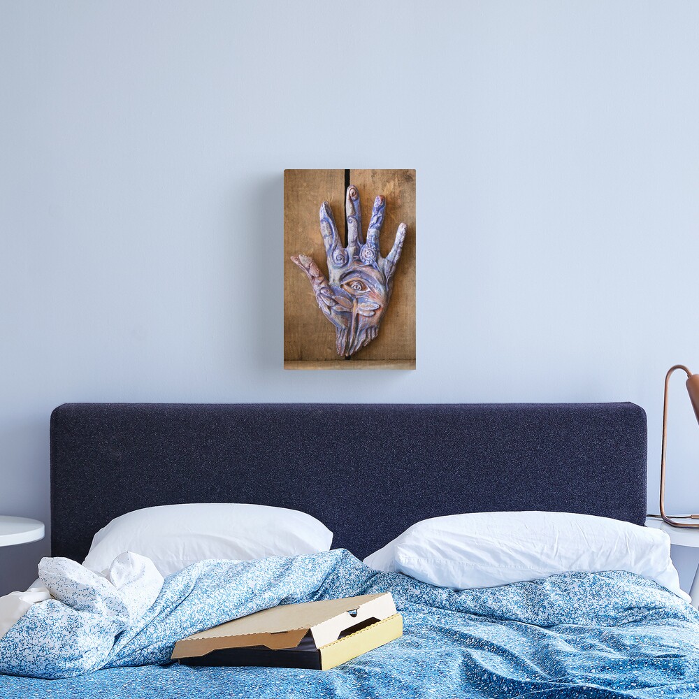 Hand Eye Canvas Print