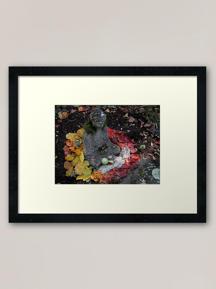 Alternate view of Buddha Mandala Framed Art Print