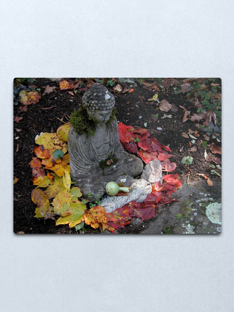 Alternate view of Buddha Mandala Metal Print