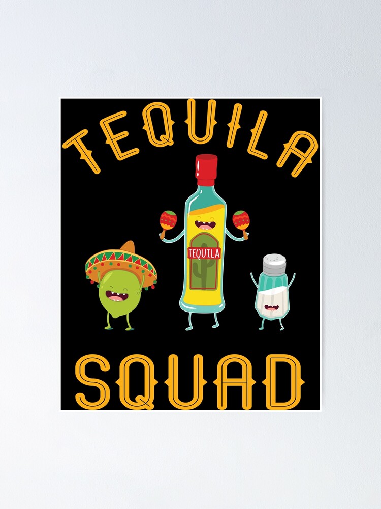 Tequila Squad Shirt Funny Drinking Cinco De Mayo Tshirt