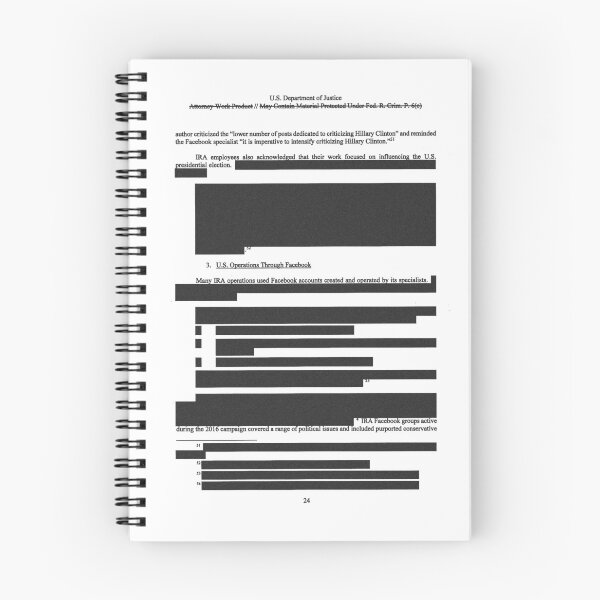 Item preview, Mueller Report designed and sold by Val Goretsky.