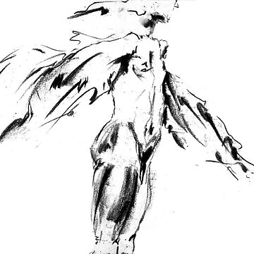 Artwork thumbnail, Thought Form - moving man II by mona shiber