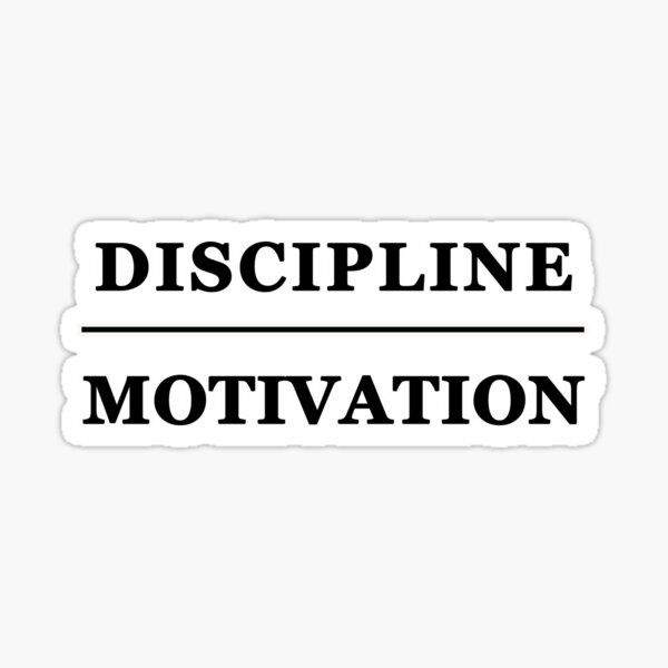 Item preview, Discipline Over Motivation designed and sold by FBA.