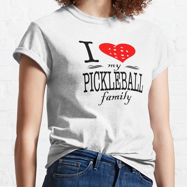 Item preview, I Heart My Pickleball Family designed and sold by RiffXS.