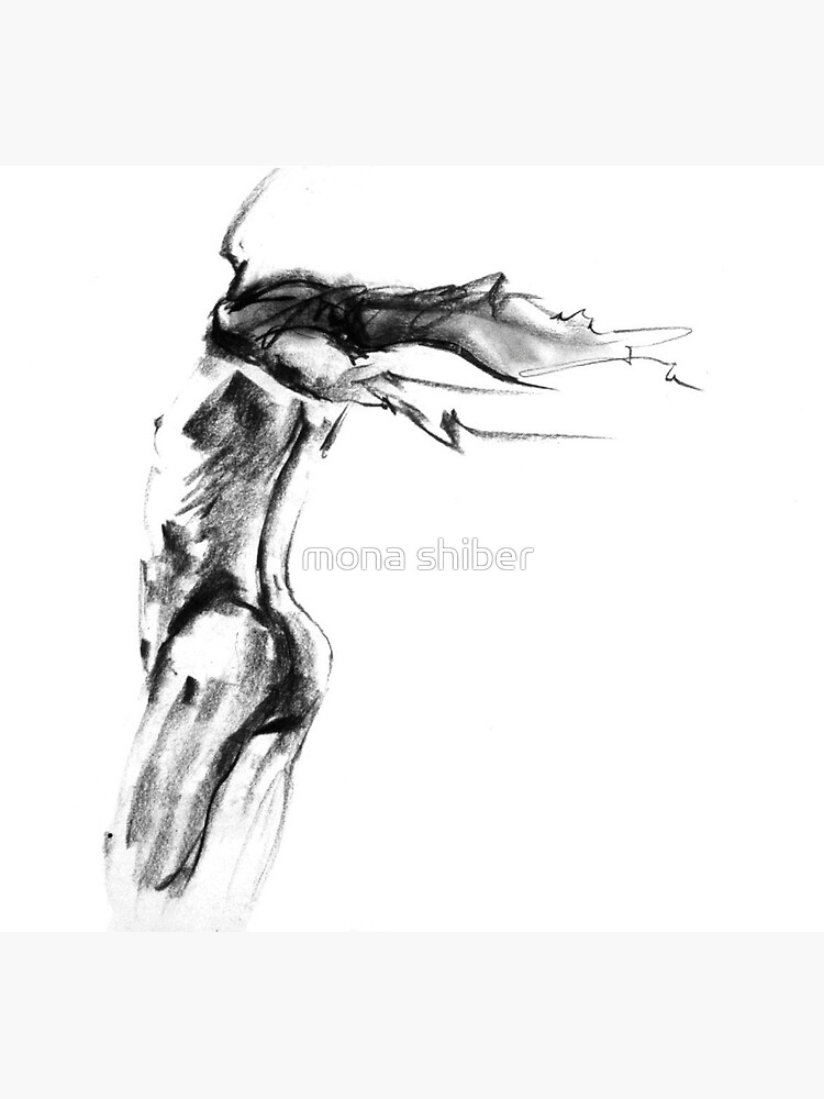 Thumbnail 2 of 2, Greeting Card, Thought Form - moving man III designed and sold by MonaShiber.