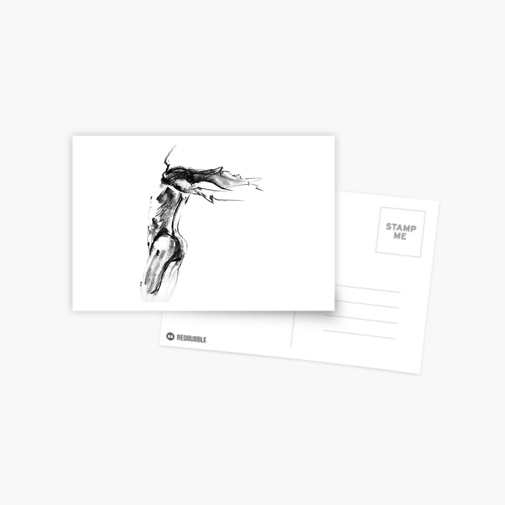 Thought Form - moving man III Postcard