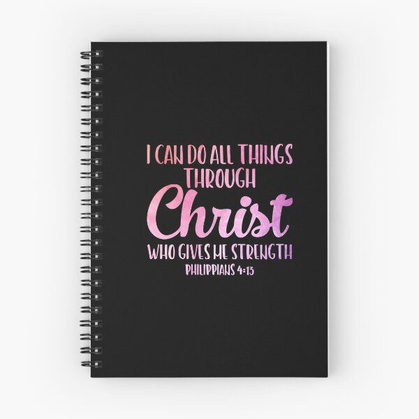 Item preview, I Can Do All Things Through Christ, Christian, Bible Verse designed and sold by ChristianLife.