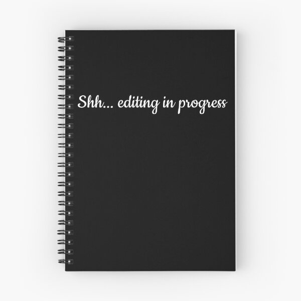 Item preview, Editing in Progress White designed and sold by TeaRoseWriter.