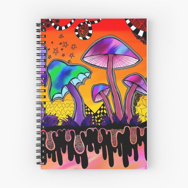 Item preview, psychedelic mushrooms designed and sold by liana christian.