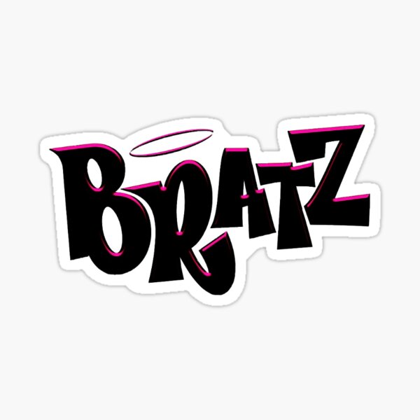 bratz iron on logo