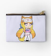 Roblox Game Zipper Pouches Redbubble - gacha life senpaibuns zipper pouch