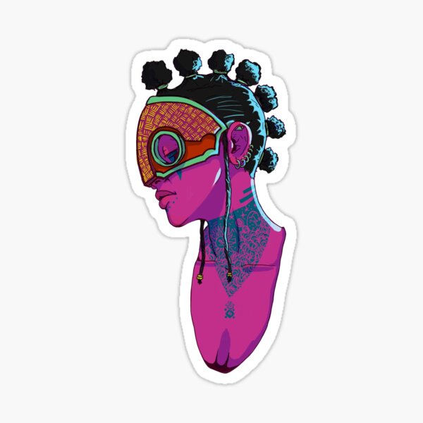 Masked #2 Pretty in Pink Sticker