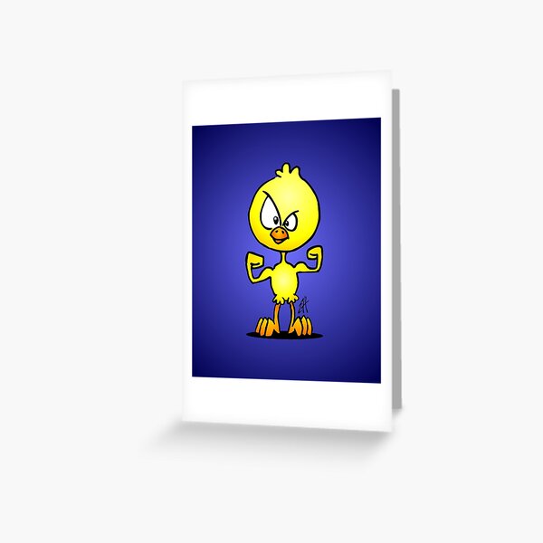 Chick power Greeting Card