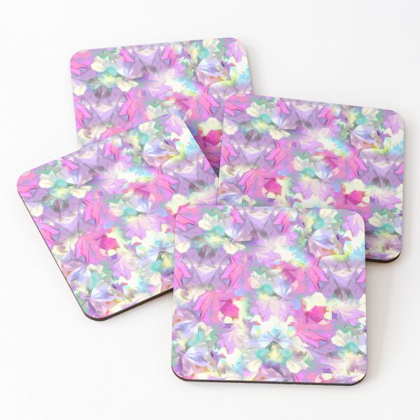 Item preview, Pastel Leaves Abstract designed and sold by Gravityx9.