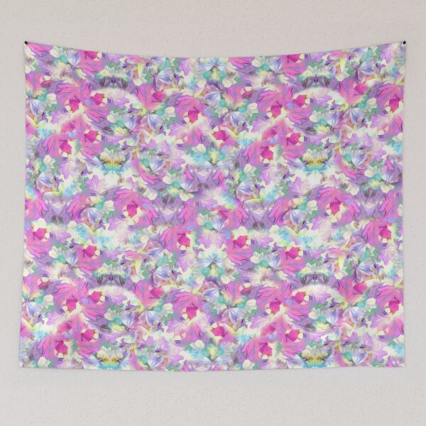 Item preview, Pastel Leaves Abstract designed and sold by Gravityx9.