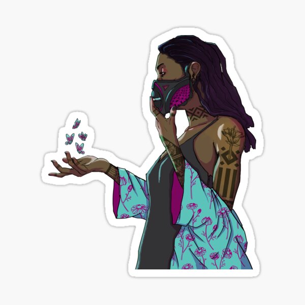 Masked #1 Sticker