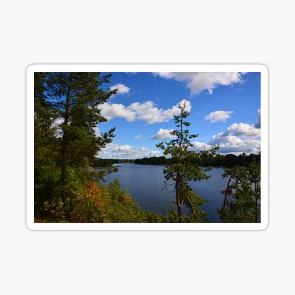 Rastplatz Andelva, Norwegen / Skandinavien Sticker