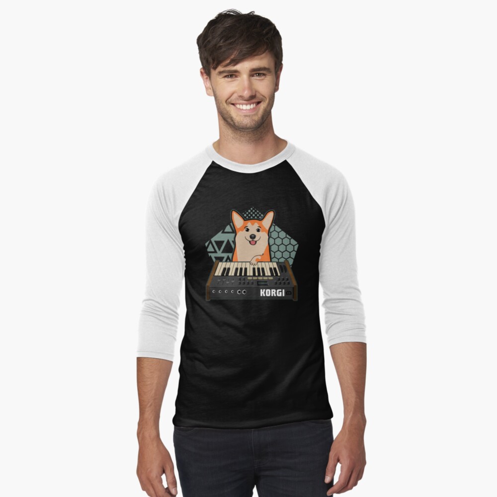 Item preview, Baseball ¾ Sleeve T-Shirt designed and sold by mewzeek-T.