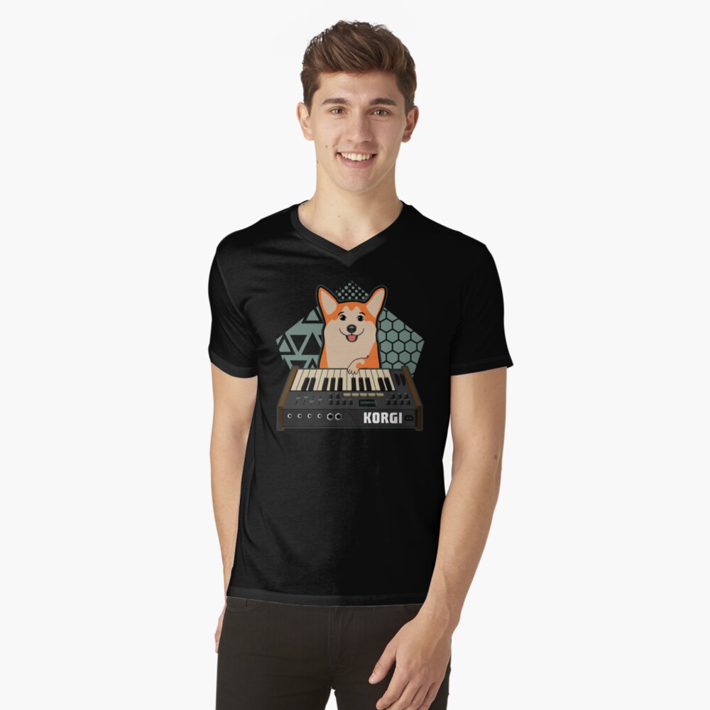 Item preview, V-Neck T-Shirt designed and sold by mewzeek-T.
