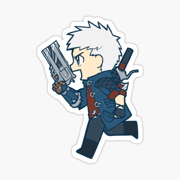 Chibi Nero From Devil May Cry 4 Metal Print for Sale by grassbeat