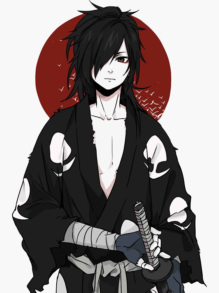 Hyakkimaru Dororo Anime Sticker for Sale by Animeager