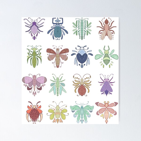 Item preview, BUG ICONS designed and sold by stayhella.