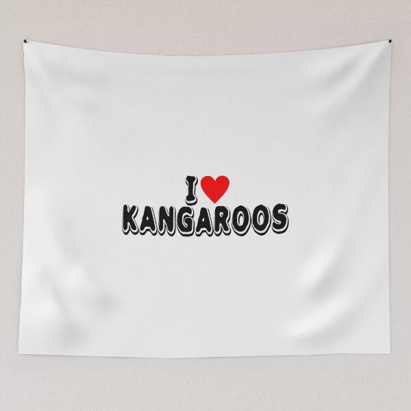 Item preview, Kangaroo Lover Product  I Love  Gifts For Animal Enthusiast  design designed and sold by stuch75.