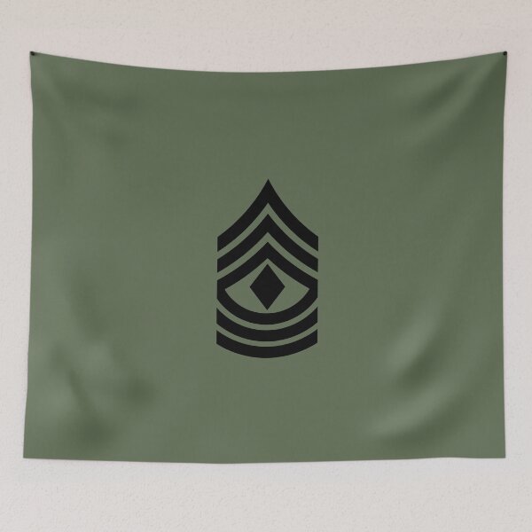 Item preview, 1st Sergeant (Green) designed and sold by Jared Davies.
