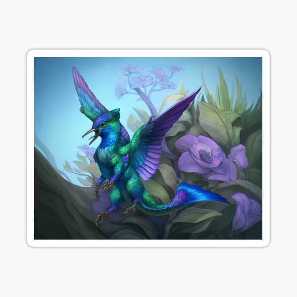 Item preview, Kolibri-Drache designed and sold by Christina Weinman.