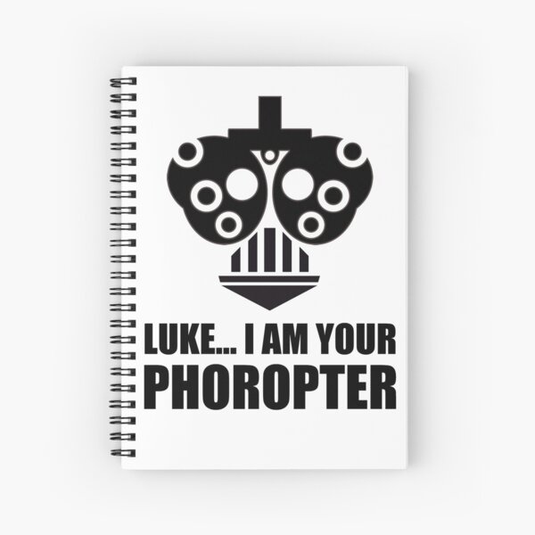 Artikel-Vorschau von Luke, ich bin dein Phoropter - Geschenk für Augenoptiker, designt und verkauft von Scionlifepal.