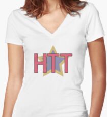 K-On! Houkago Tea Time Women's Fitted V-Neck T-Shirt