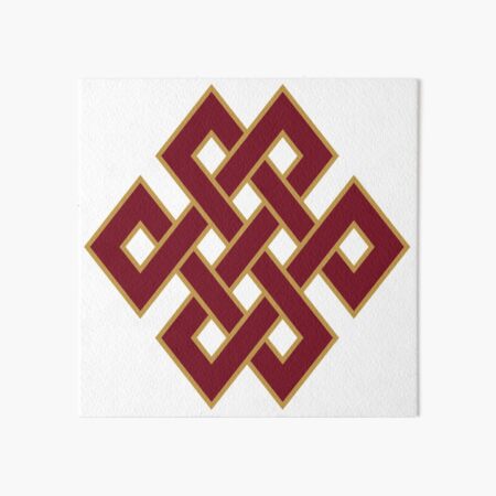 #Endless #Knot, #Eternal Knot, #EndlessKnot, EternalKnot  Art Board Print