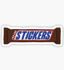 Snickers Stickers | Redbubble