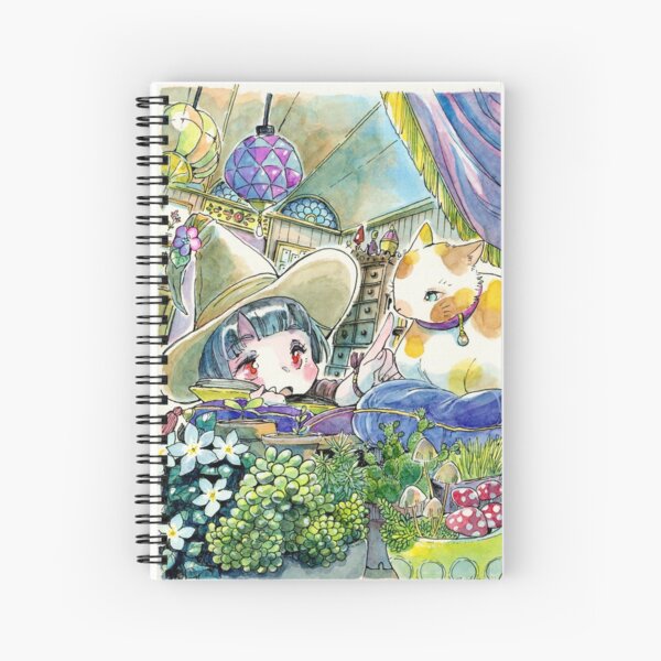 Witch apprentice Spiral Notebook
