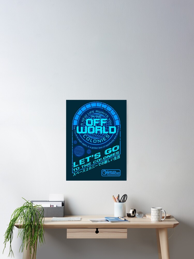Thumbnail 2 of 3, Poster, Off World designed and sold by synaptyx.