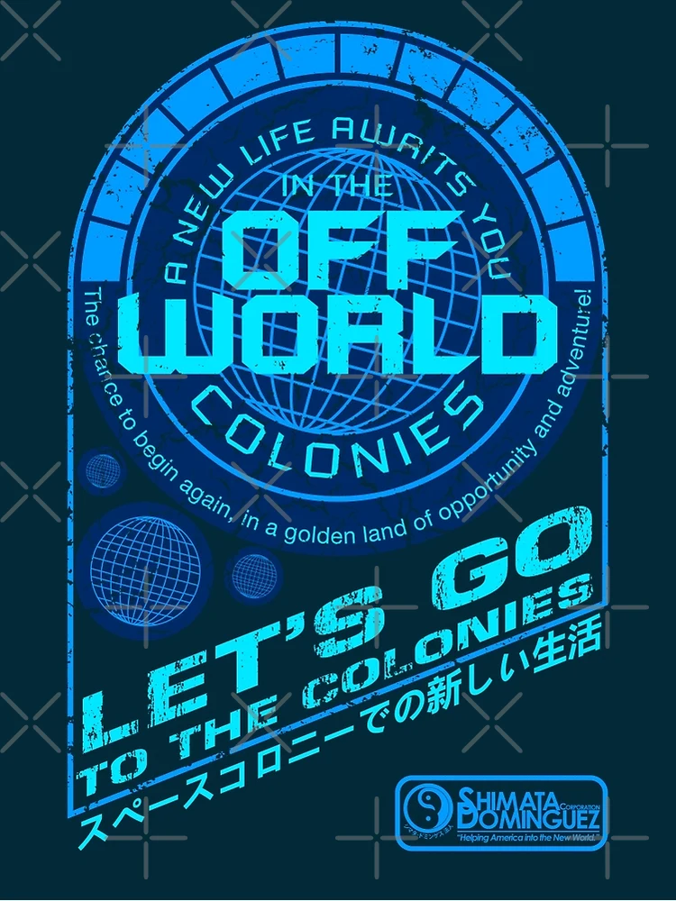 Thumbnail 3 of 3, Poster, Off World designed and sold by Syn's Geek Culture Emporium.