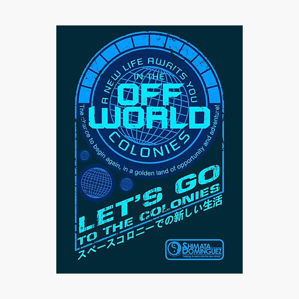 Item preview, Off World designed and sold by Syn's Geek Culture Emporium.